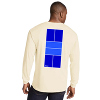 Picklr Blue Court Longsleeve Tee